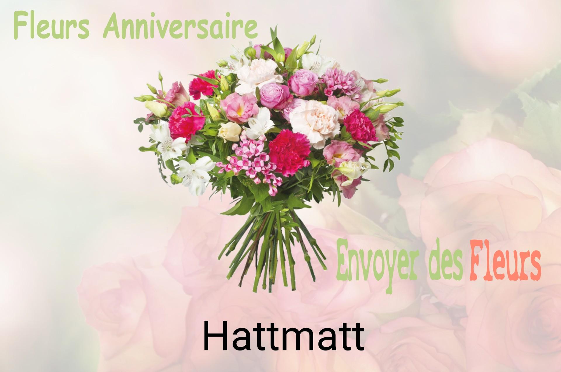 Bouquet de fleurs d’anniversaire livré à Hattmatt